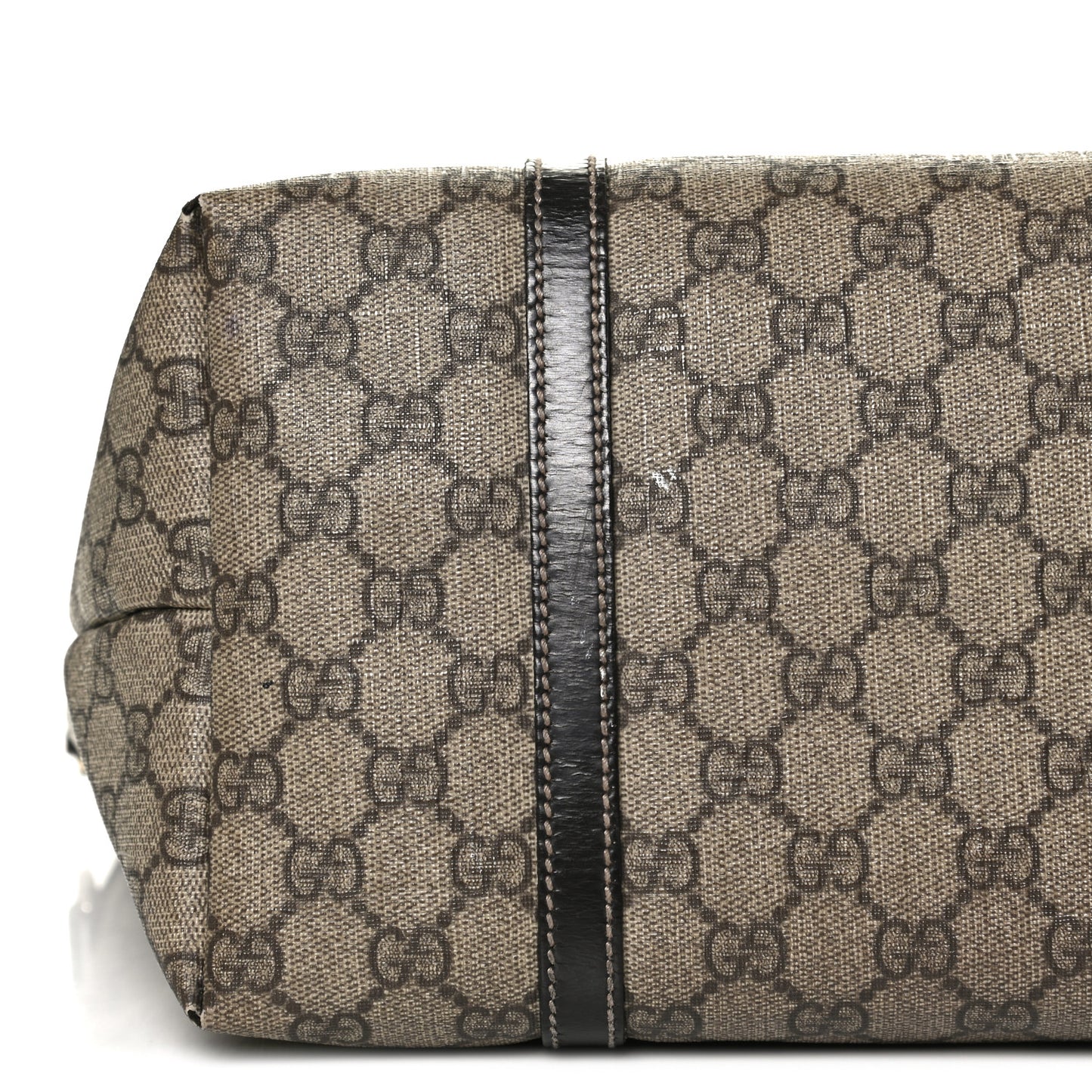 GG Plus Monogram Medium Joy Tote Dark Brown