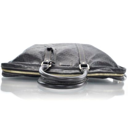 Gucci Guccissima Briefcase Black 7 of 13