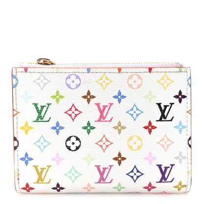 Louis Vuitton LV X TM Monogram Multicolor Lisa Wallet White 1 of 6