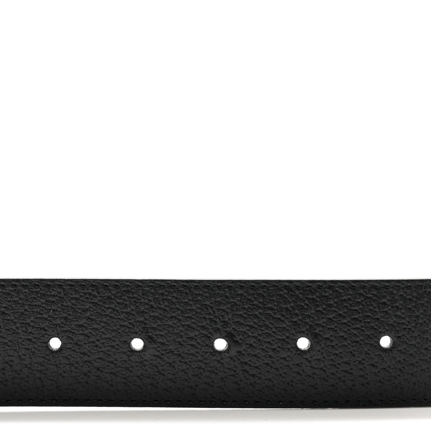 Gucci Textured Calfskin Double G 40mm Belt 90 36 Black 4 of 8