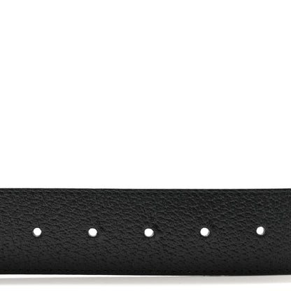 Gucci Textured Calfskin Double G 40mm Belt 90 36 Black 4 of 8