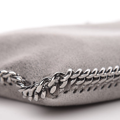 Stella McCartney Shaggy Deer Falabella Clutch Light Grey 8 of 9