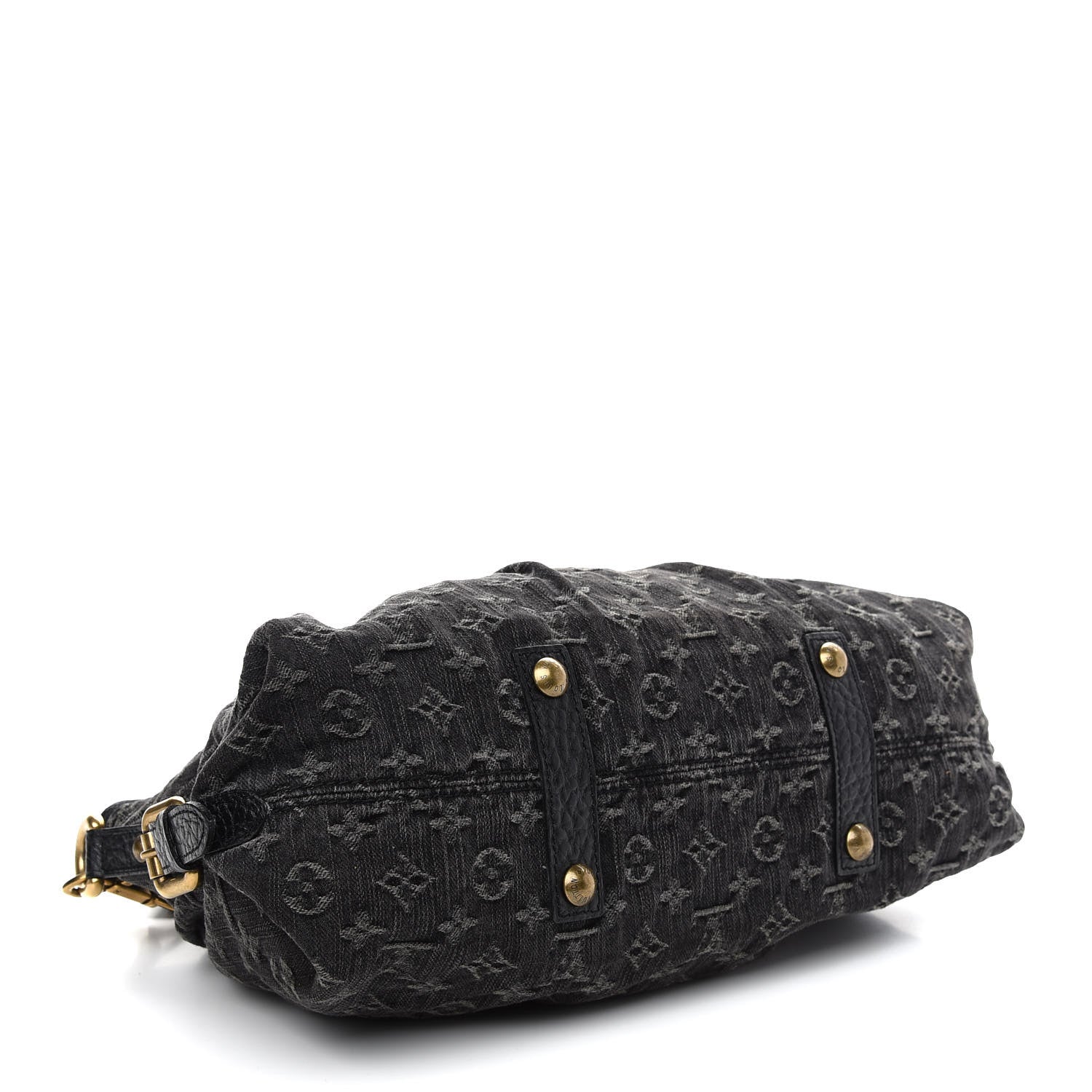 Louis Vuitton Denim Neo Cabby MM Black 4 of 9