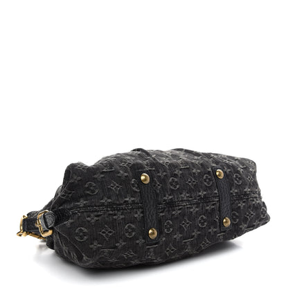 Louis Vuitton Denim Neo Cabby MM Black 4 of 9