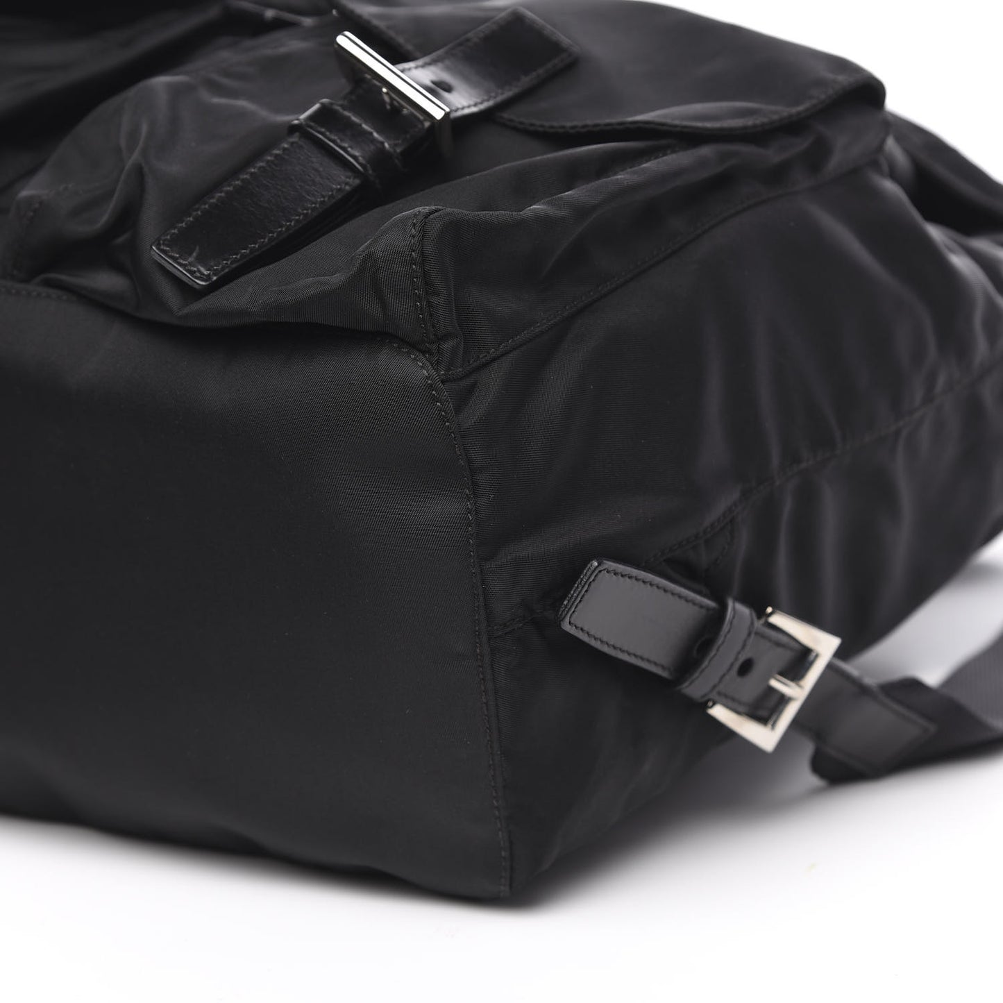 Nylon Vela Medium Backpack Black