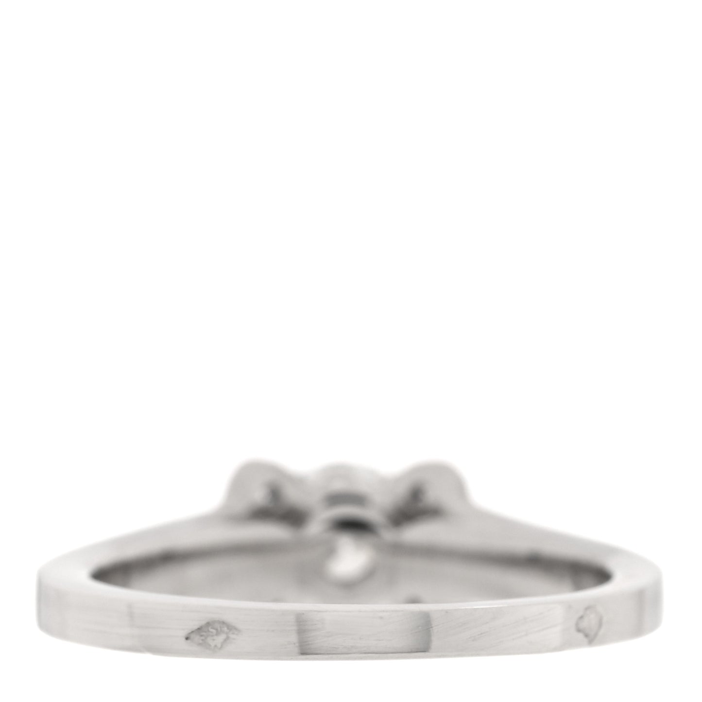 Platinum Diamond .40ct Ballerine Solitaire Engagement Ring 46 3.75