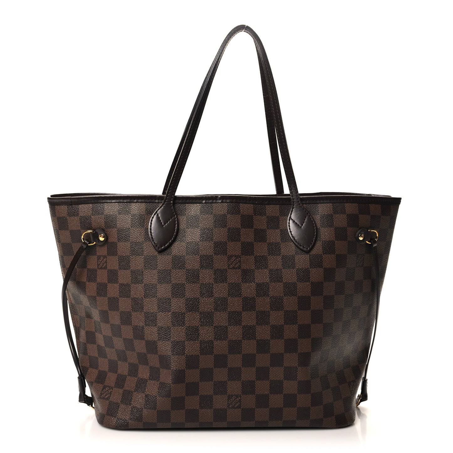 Damier Ebene Neo Neverfull MM Rose Ballerine