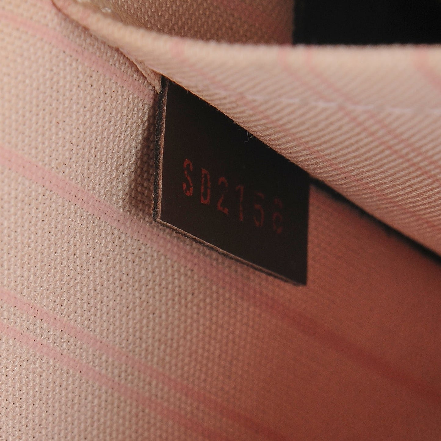 Damier Ebene Neverfull MM GM Pochette Rose Ballerine