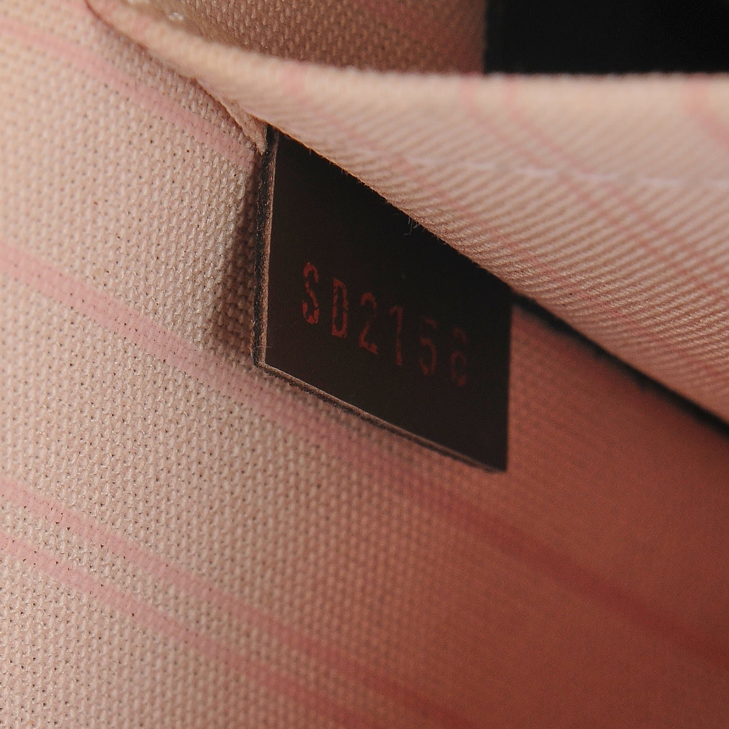 Louis Vuitton Damier Ebene Neverfull MM GM Pochette Rose Ballerine 9 of 9