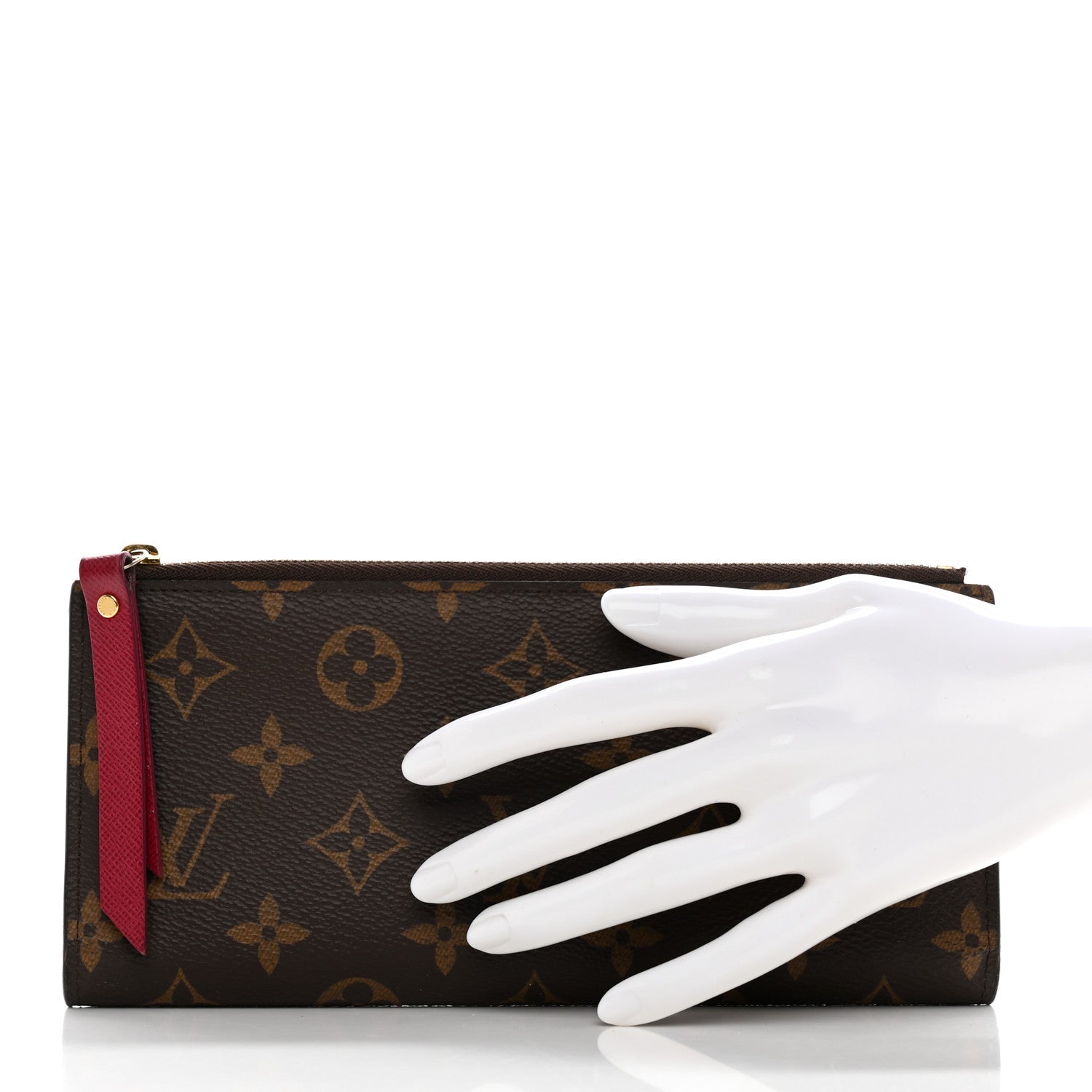 Louis Vuitton Monogram Adele Wallet Fuchsia 2 of 10