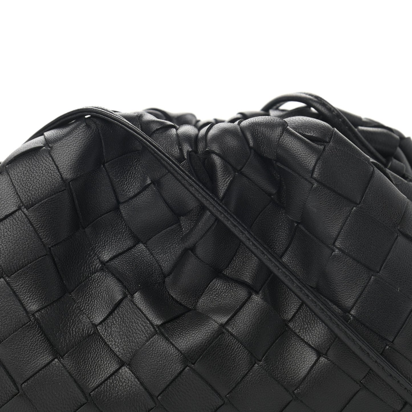 Nappa Intrecciato The Mini Pouch Black