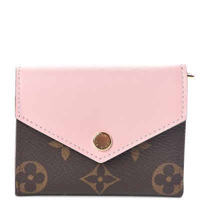 Louis Vuitton Monogram Zoe Wallet Rose Ballerine 1 of 7