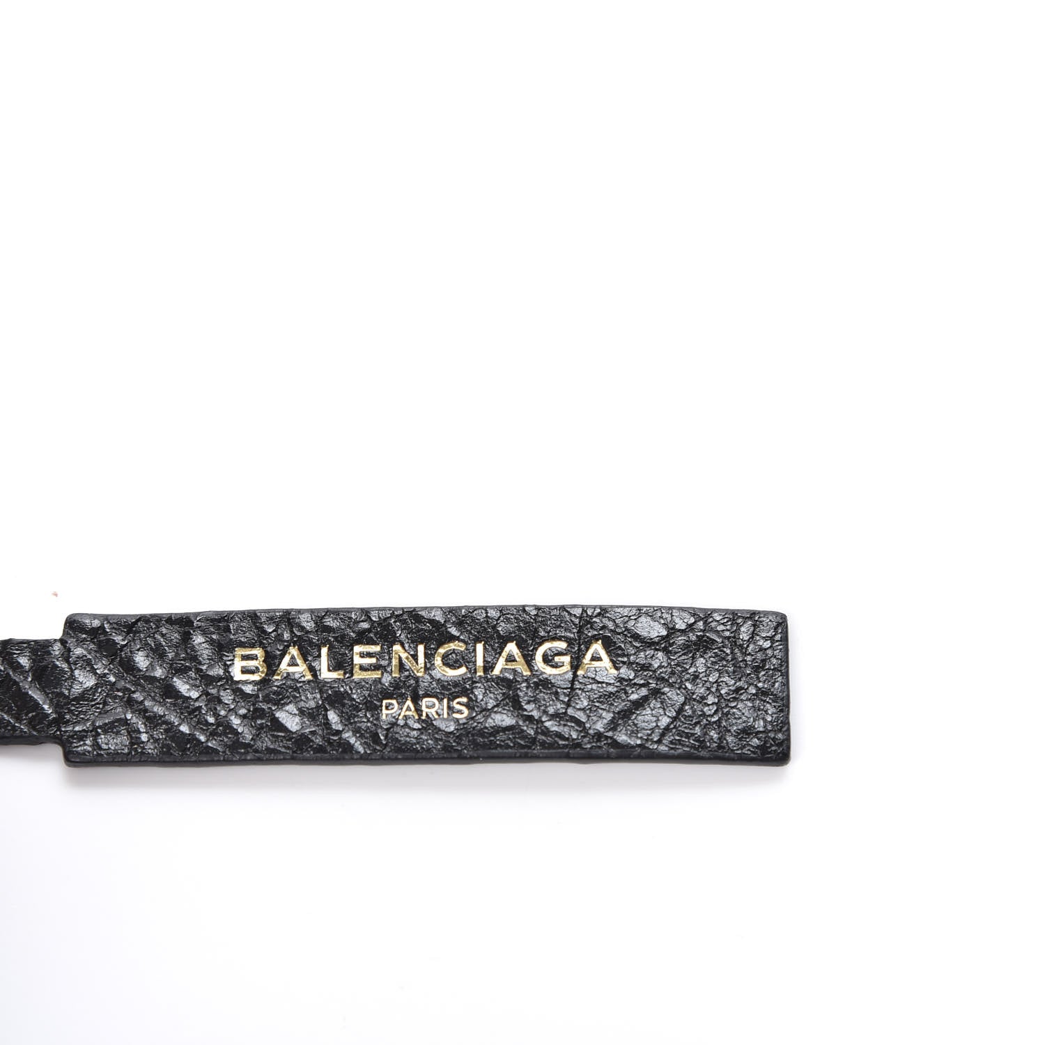Balenciaga Agneau Classic Hardware Logo Shoulder Strap Black 5 of 6