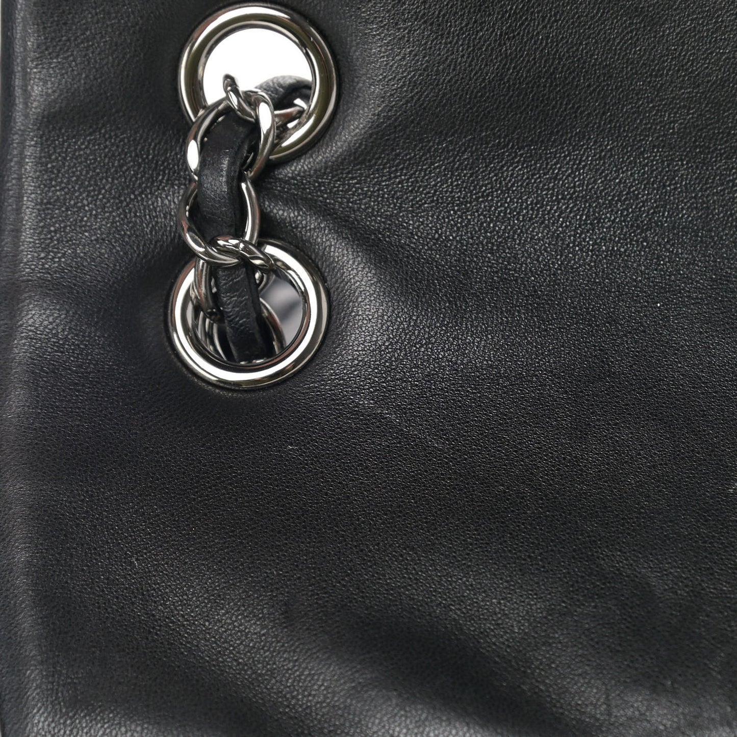 Lambskin Quilted Large Urban Spirit Backpack Black