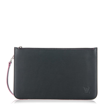 Louis Vuitton Epi Neverfull Pochette MM GM Black 1 of 7