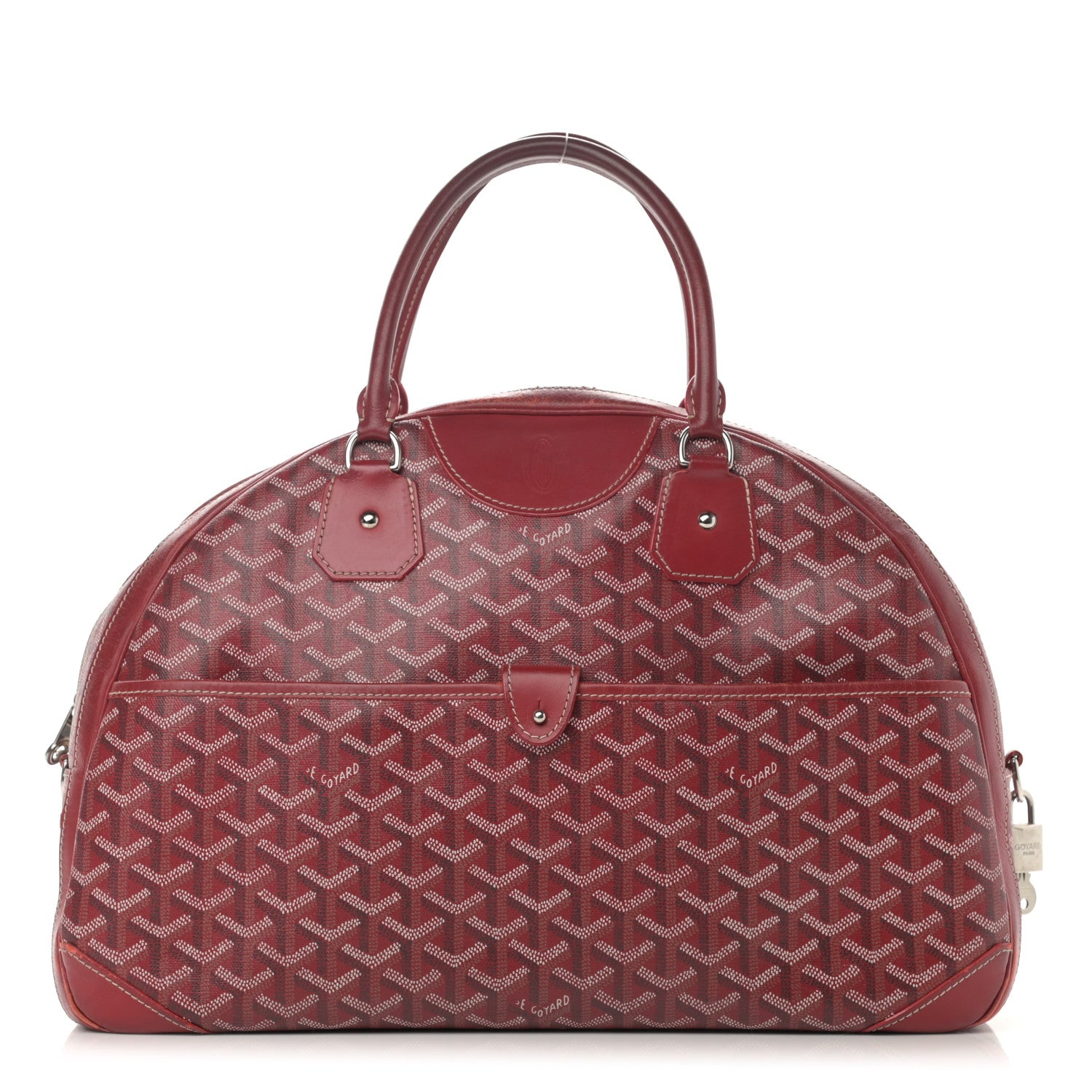 Goyard Goyardine Saint Jeanne GM Bowler Red 1 of 24