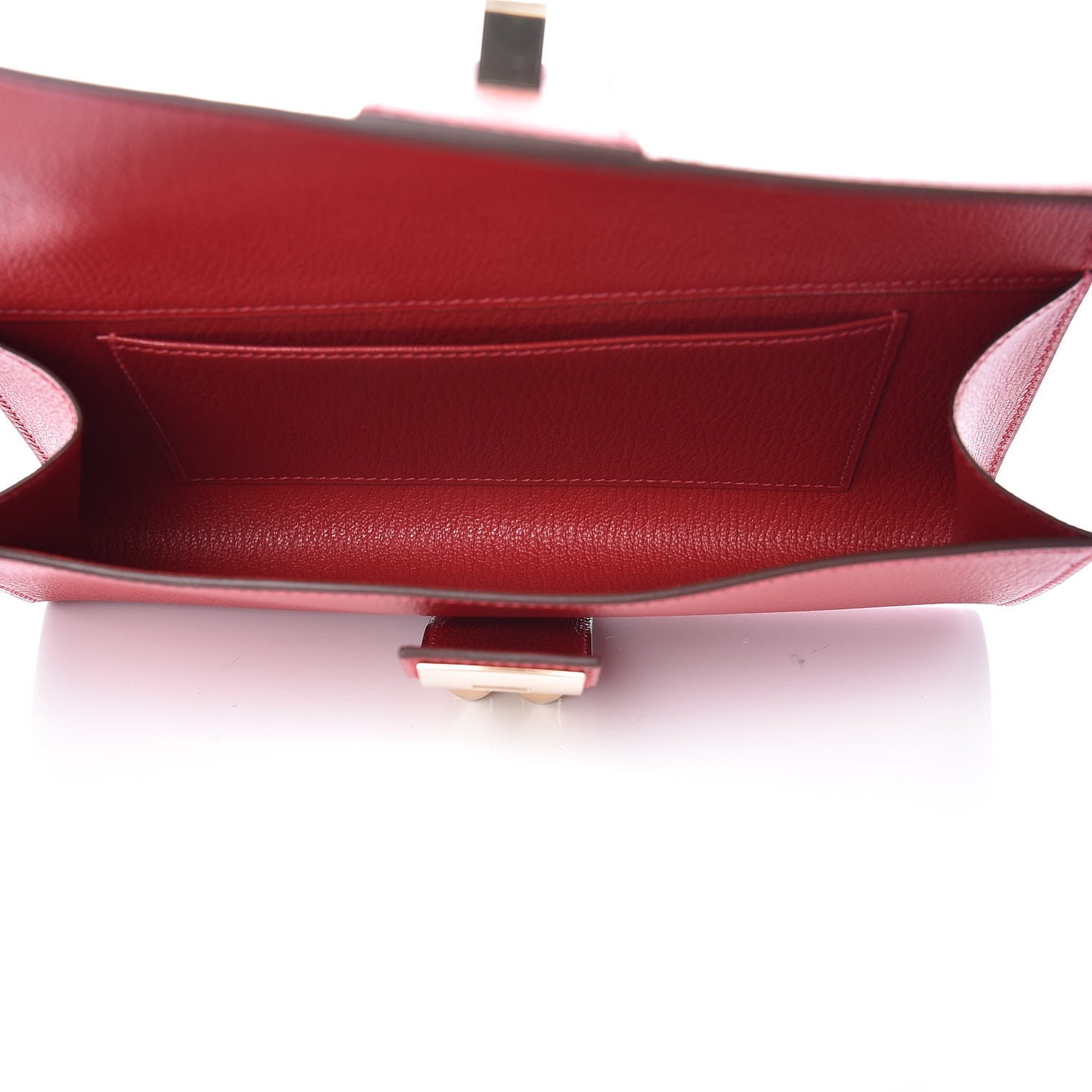 Chevre Mysore Medor 23 Clutch Rouge Casaque