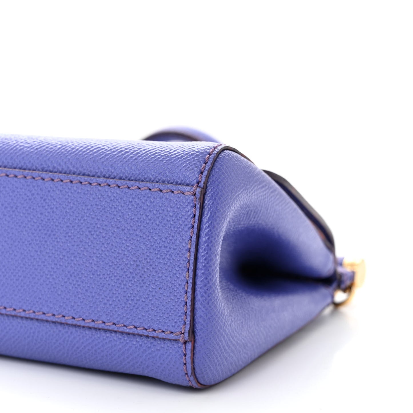 DOLCE &amp; GABBANA Dauphine Small Miss Sicily Satchel Purple