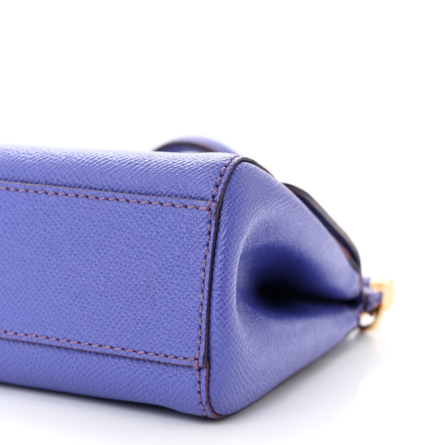 Dolce & Gabbana DOLCE &amp; GABBANA Dauphine Small Miss Sicily Satchel Purple 9 of 12