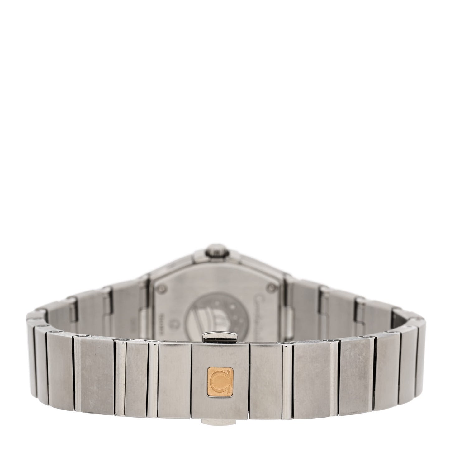 Stainless Steel Diamond Bezel Mother of Pearl 24mm Constellation Quartz Watch 123.15.24.60.05.001