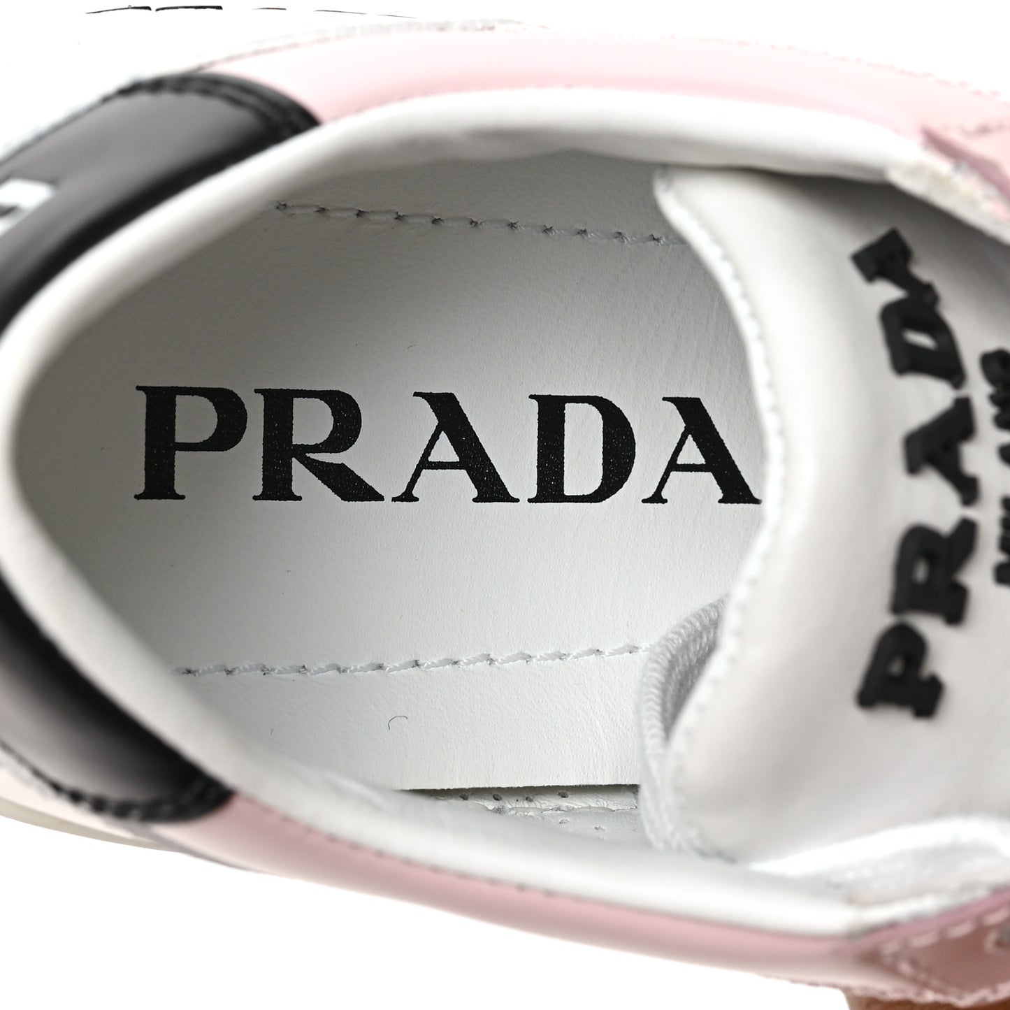 Vitello Sport Spazzolato Rois Rubber Triangle Logo Perforated Womens District Low Top 30mm Sneakers 35.5 White Alabastro