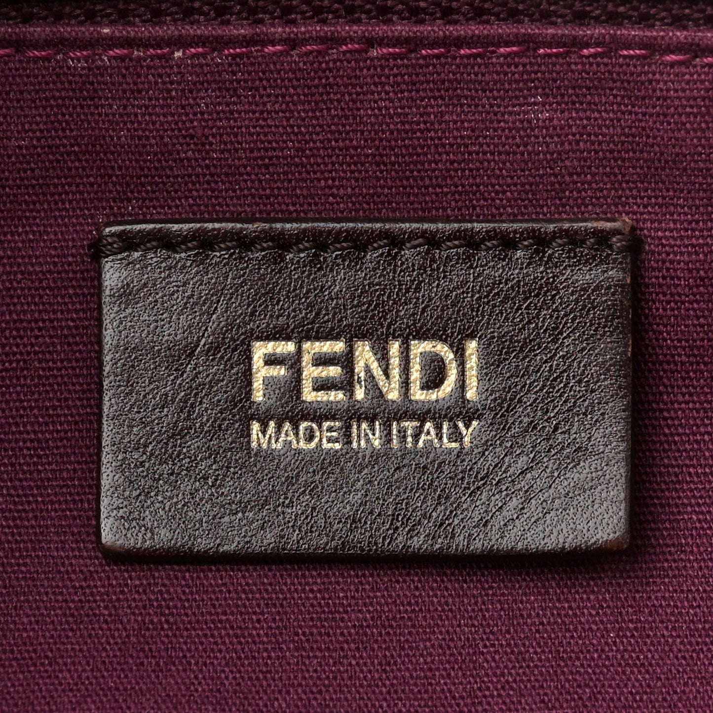 Zucca Patent Mia Shoulder Flap Tobacco