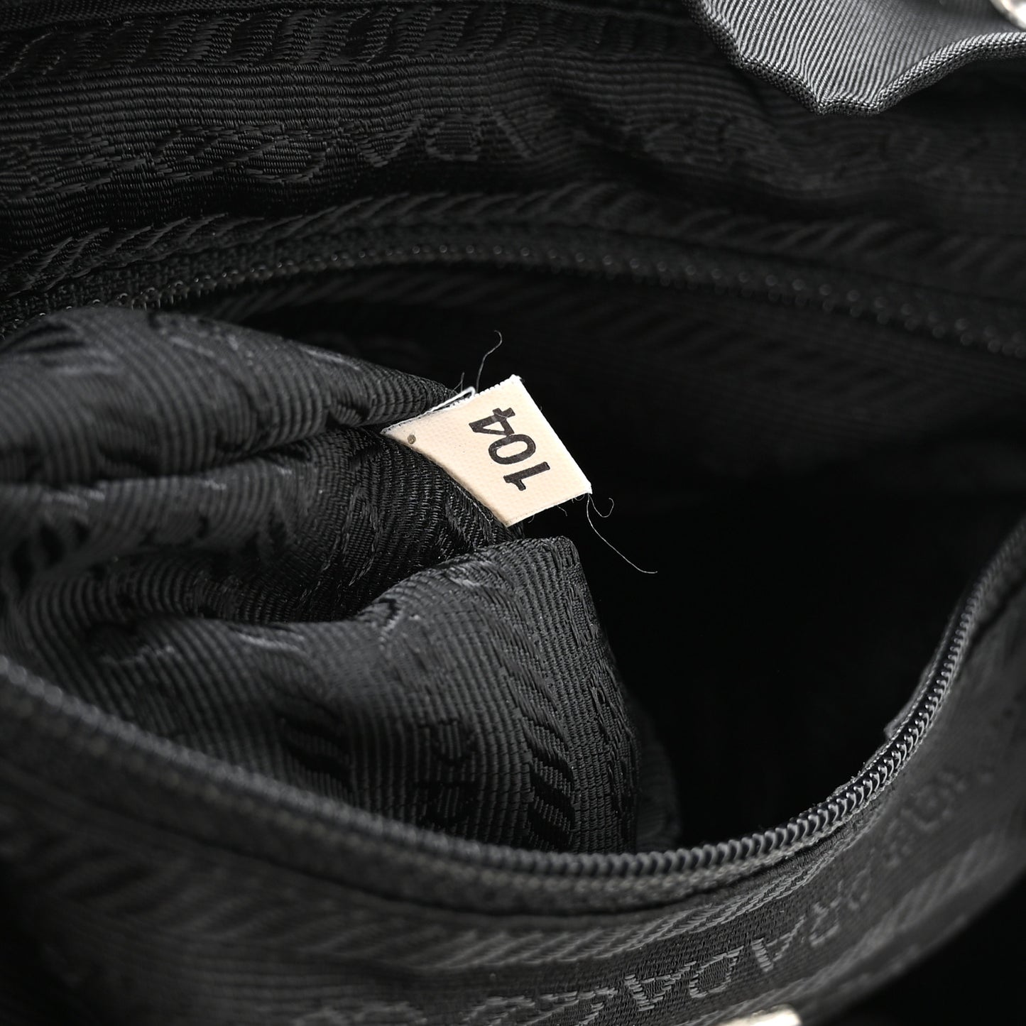 Nylon Vela Small Backpack Black