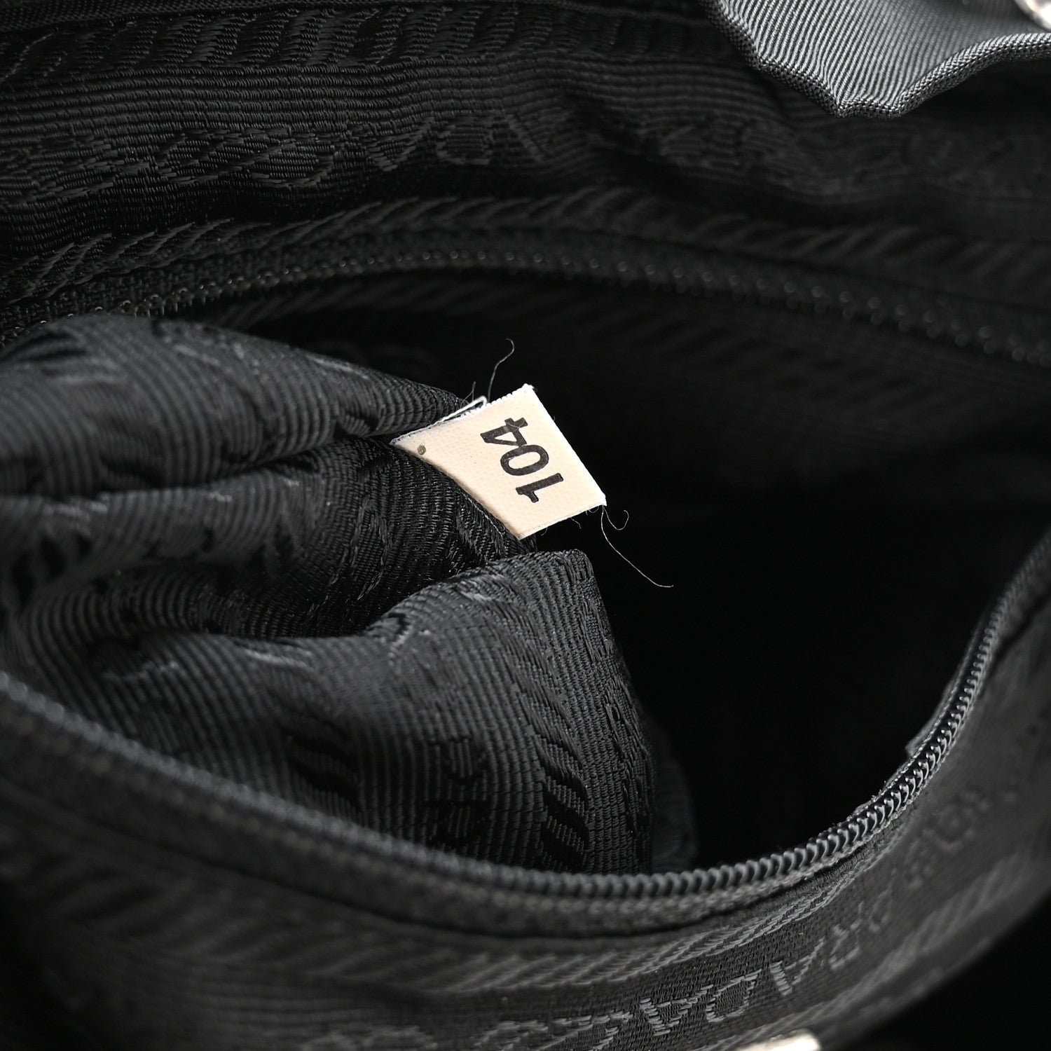 Prada Nylon Vela Small Backpack Black 7 of 10