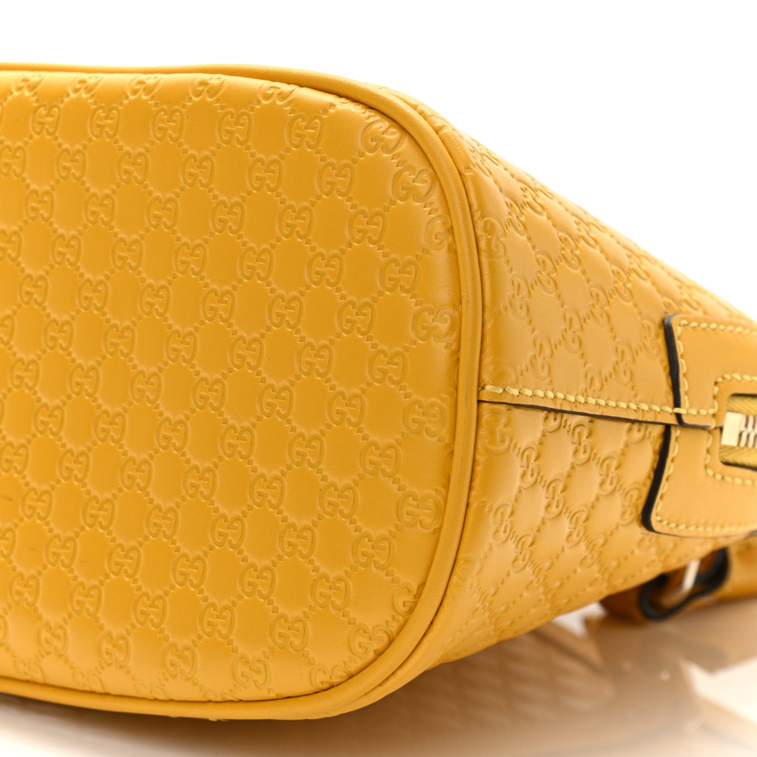 Gucci Soft Microguccissima Mini Dome Bag New Buttercup 10 of 11