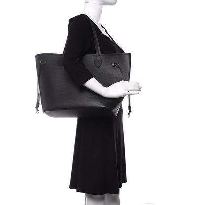 Louis Vuitton Epi Neverfull MM Black 2 of 9