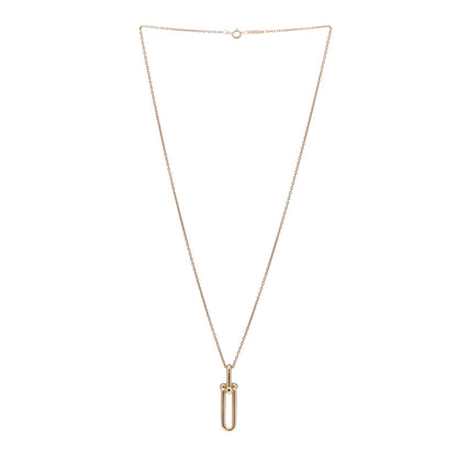 Tiffany 18K Yellow Gold HardWear Link Pendant Necklace 3 of 7