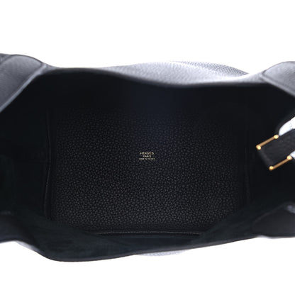 Hermes Taurillon Clemence Picotin Lock 22 MM Black 4 of 4