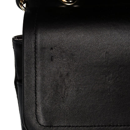 Chanel Lambskin Quilted Maxi Double Flap Black 13 of 17