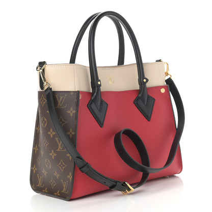 Louis Vuitton Calfskin Monogram On My Side Pirate Red 4 of 10