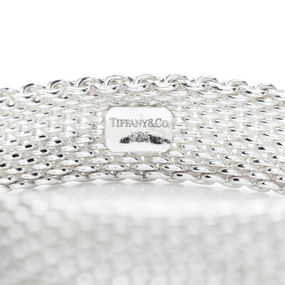 Tiffany Sterling Silver Somerset Mesh Bracelet 4 of 4