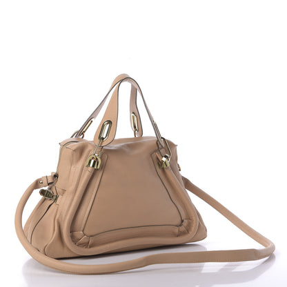 Chloe Calfskin Medium Paraty Barbour Khaki 4 of 10