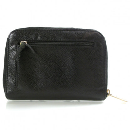 Chanel Caviar Zip Around Wallet Black 2 of 11