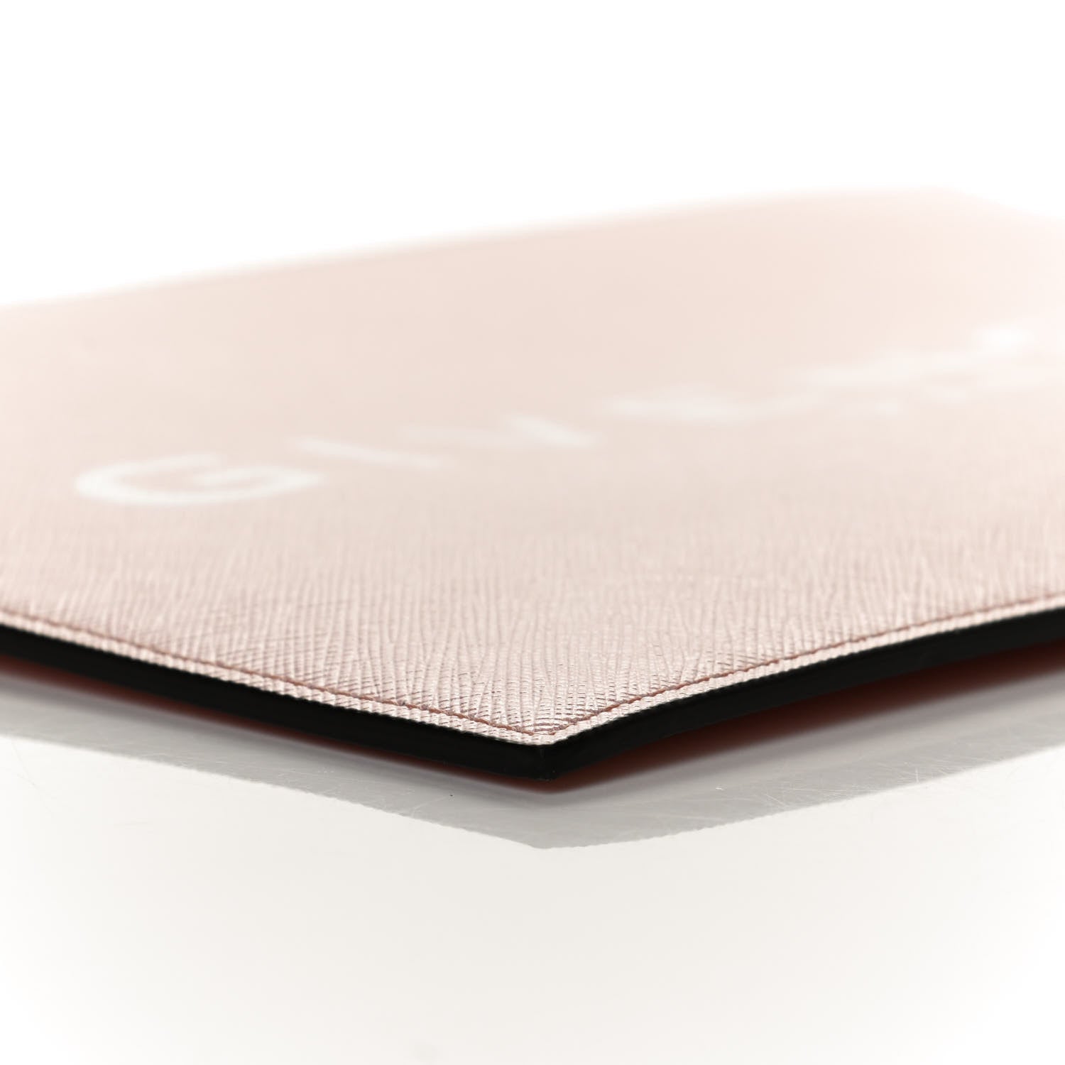 Givenchy Textured Coated Canvas Iconic Prints Flat Medium Clutch Bag Pink 5 of 9