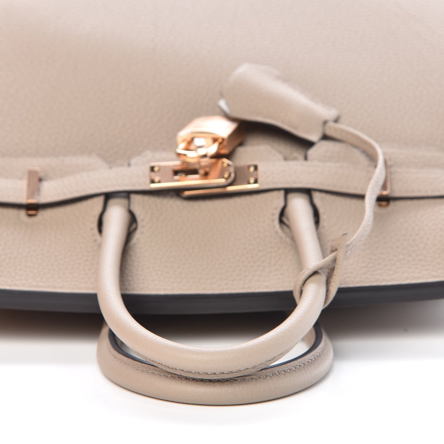 Hermes Togo Birkin 25 Gris Tourterelle 34 of 38
