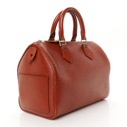 Louis Vuitton Epi Speedy 25 Kenyan Fawn 3 of 13