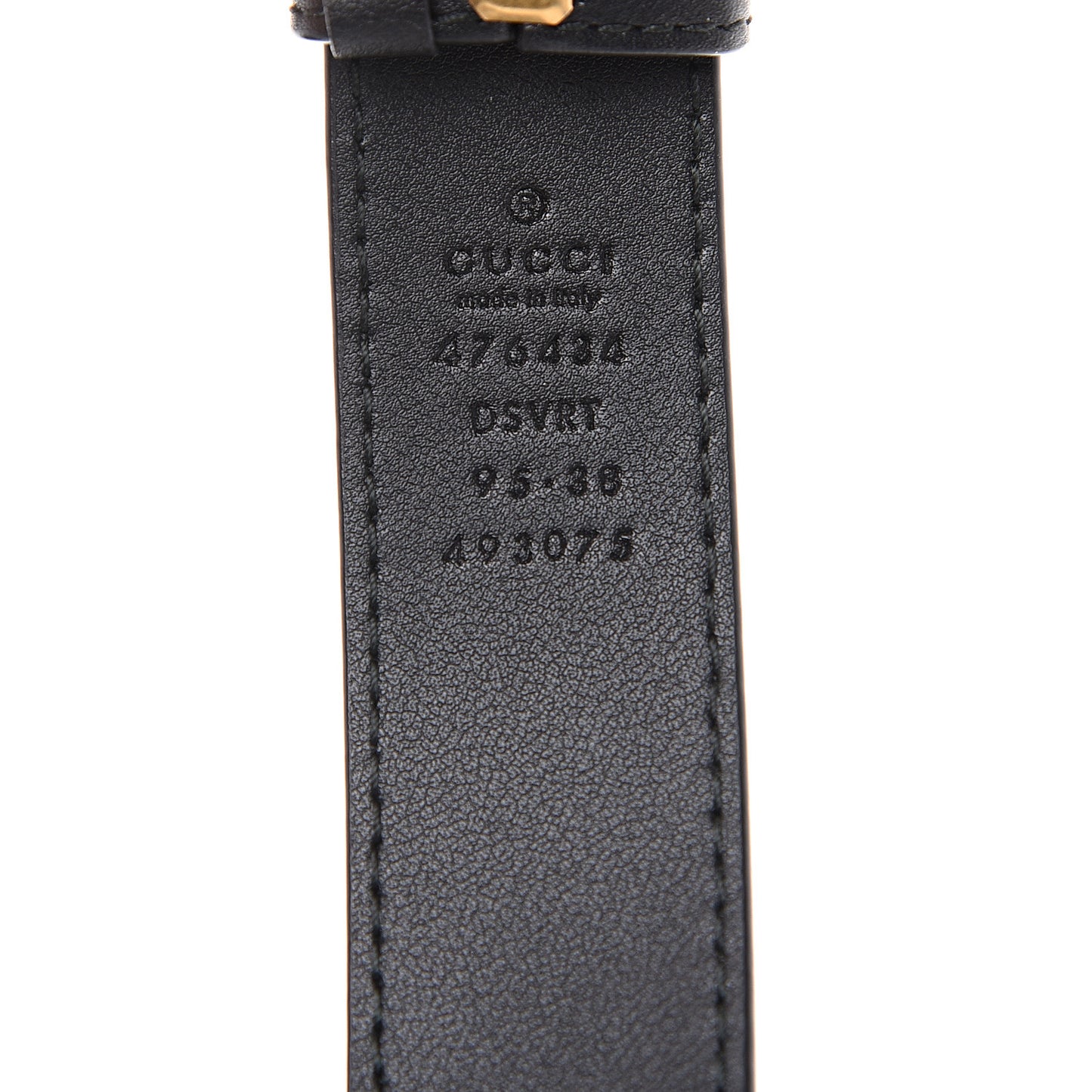 Calfskin Matelasse GG Marmont Belt Bag 95 38 Black
