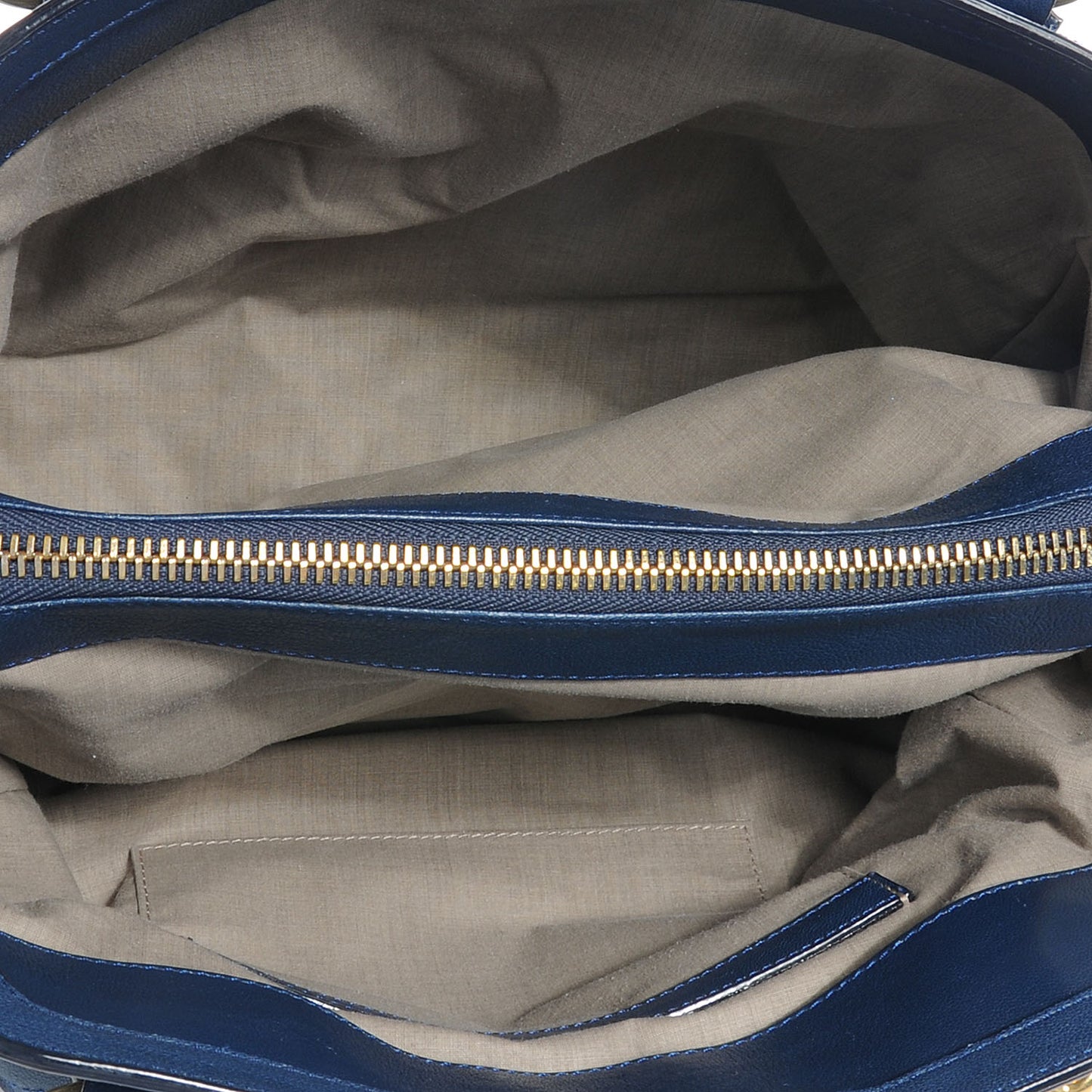 Quilted Leather Alyona Bag Navy