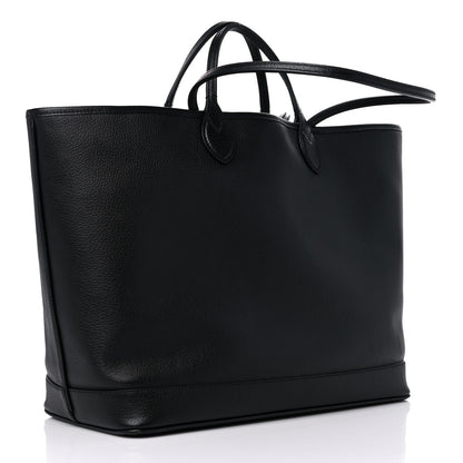 Gucci Textured Dollar Calfskin Large Ophidia Tote Black 3 of 9