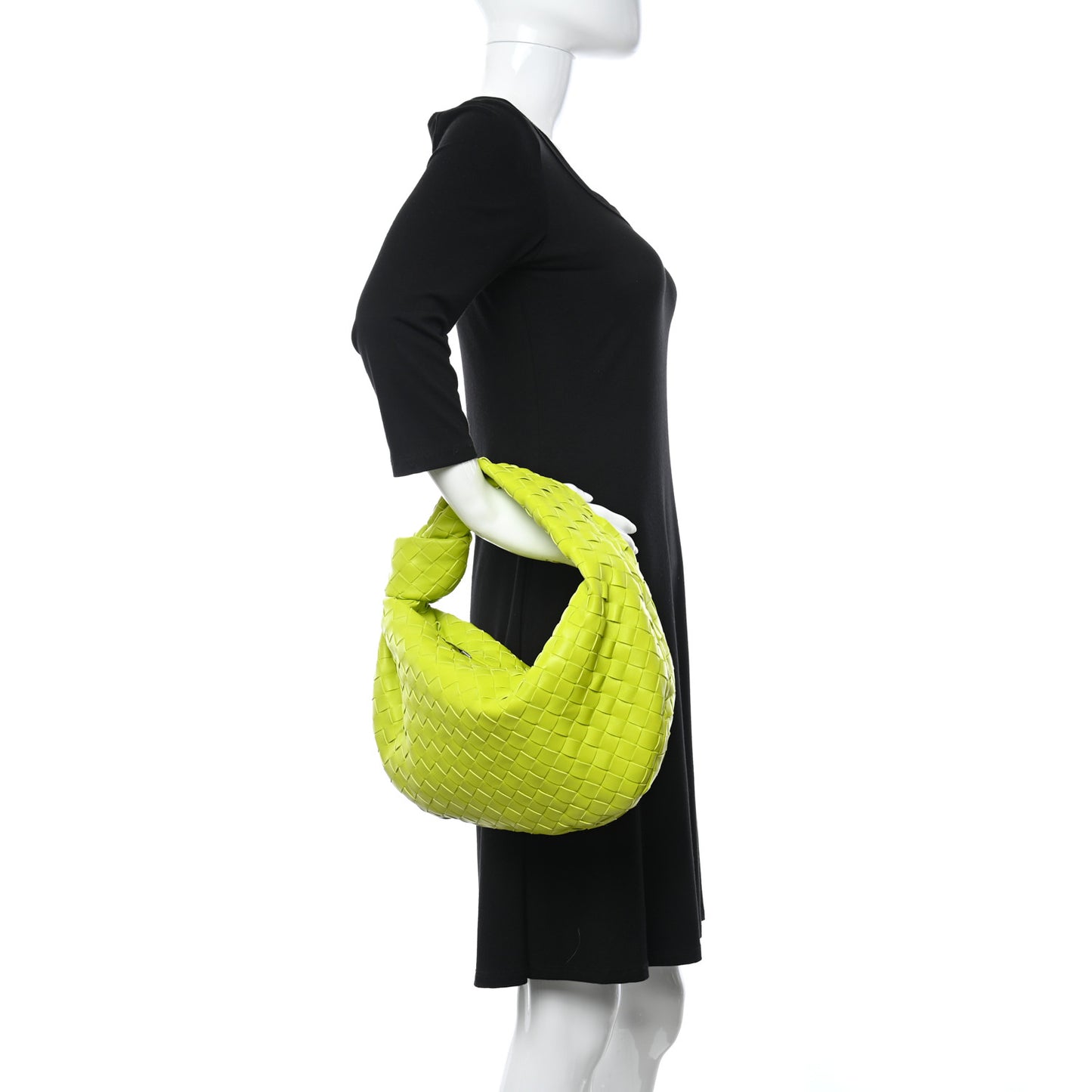 Nappa Intrecciato Teen Jodie Hobo Jodie Kiwi