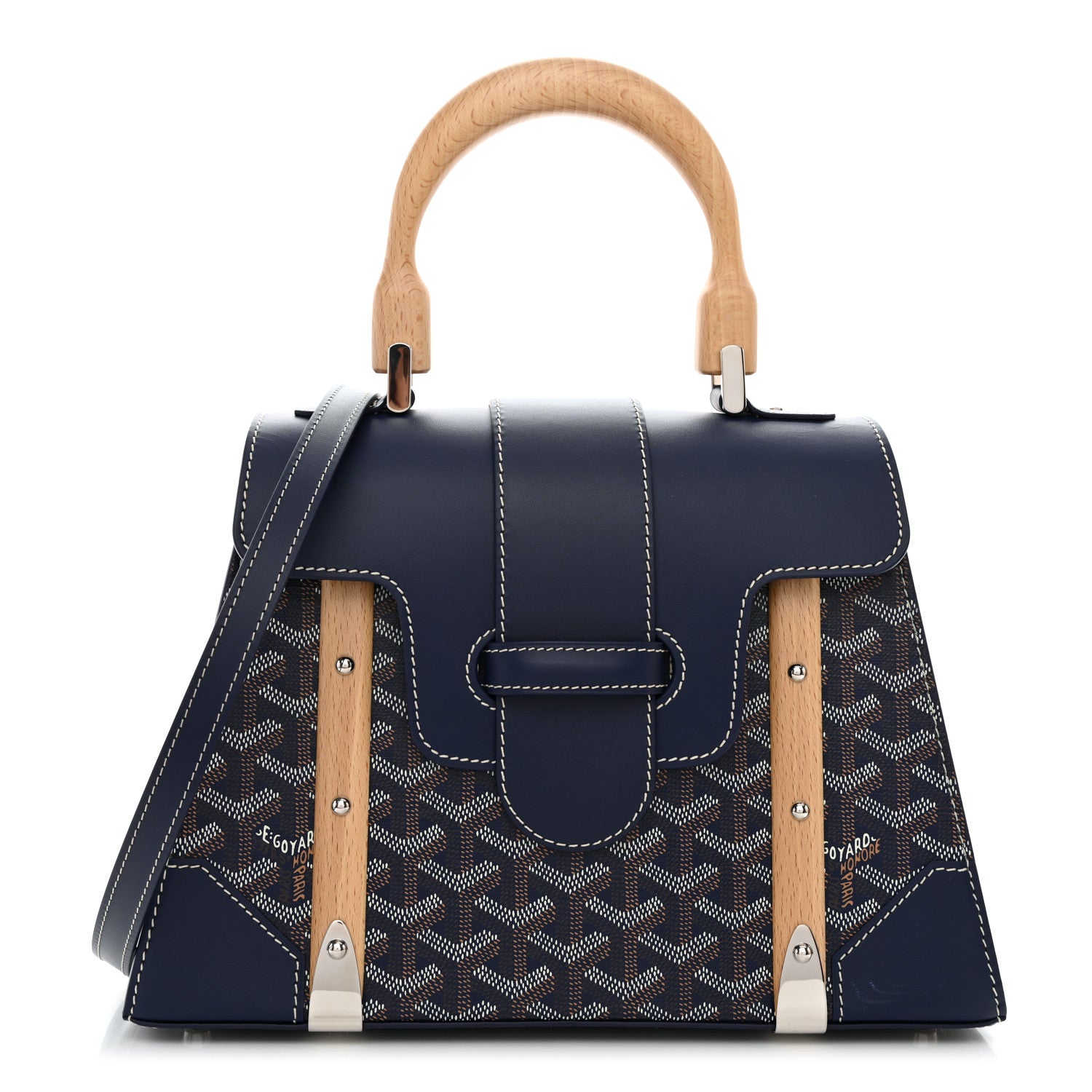 Goyard Goyardine Saigon PM Navy 1 of 11