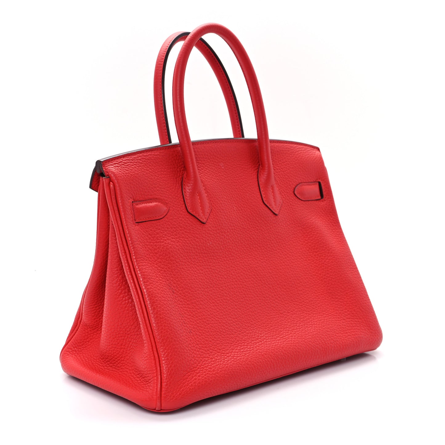 Taurillon Clemence Birkin 30 Rouge Tomate Rouge Tomate