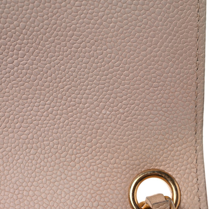 Chanel Grained Calfskin Mini Square Classic Pure Flap Nude 16 of 29