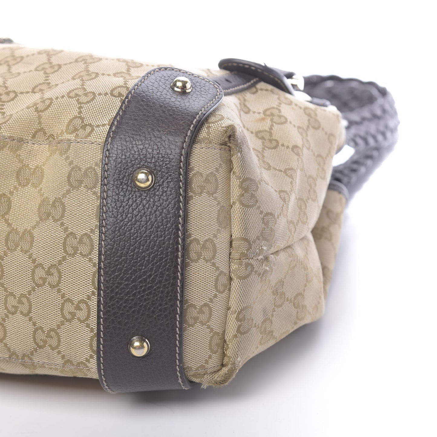 Monogram Medium Pelham Shoulder Bag Dark Brown
