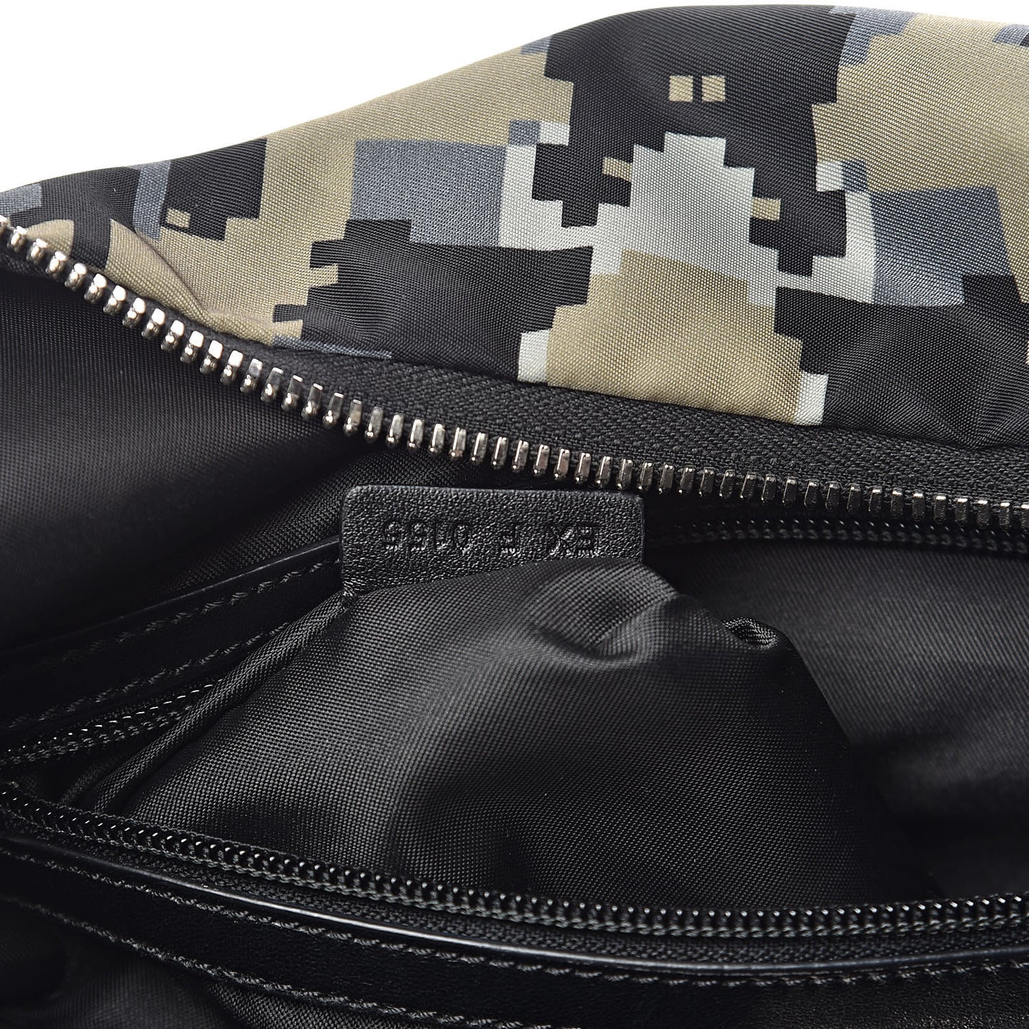 Nylon Camo Print Bum Bag Multicolor