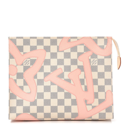 Louis Vuitton Damier Azur Tahitienne Toiletry Pouch 26 1 of 7